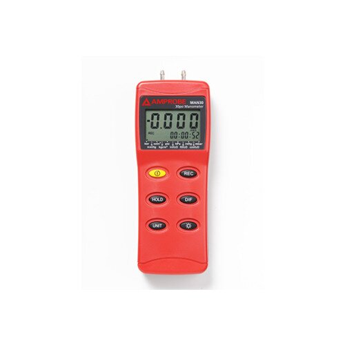 Amprobe MAN30 Differential Pressure Manometer up to 30 psi