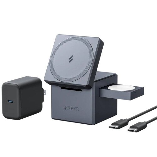 Anker 15W 3-in-1 Cube with MagSafe