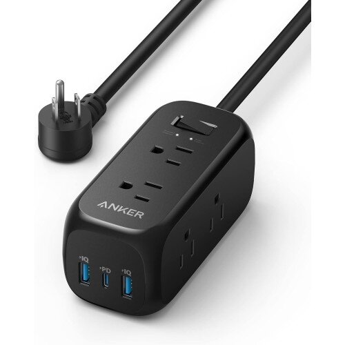 Anker 332 USB Power Strip - 5FT - Black