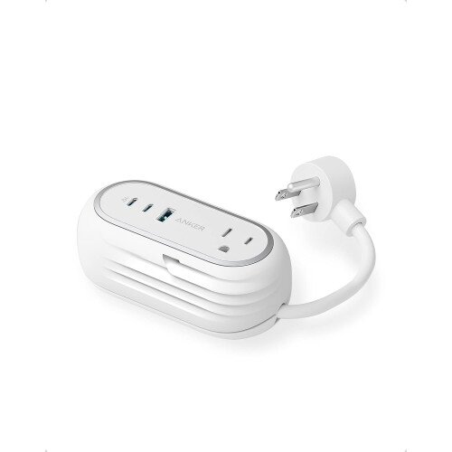 Anker 615 USB Power Strip (GaNPrime 65W) - White