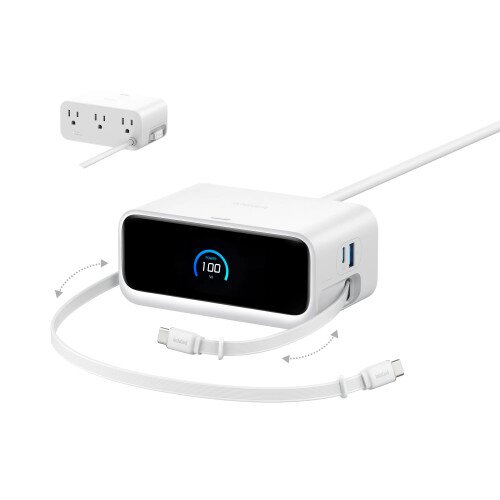 Anker Nano Charging Station (7-in-1, 100W) - Aurora White