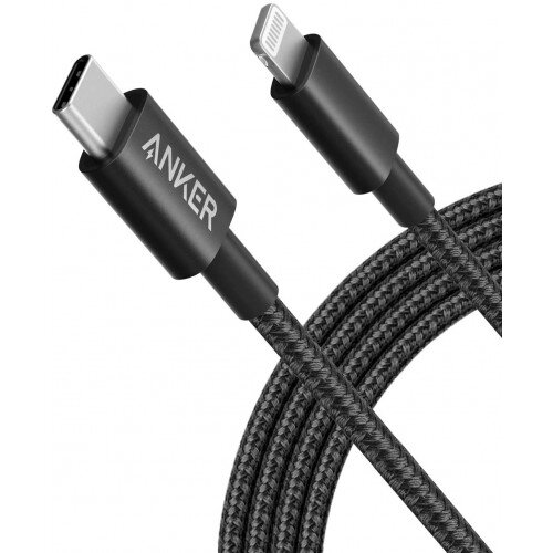 Anker 331 USB-C to Lightning Cable - 6ft - Black