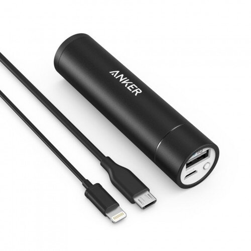 Anker PowerCore+ Mini with 3ft / 0.9m Lightning Cable 3350mAh Portable Power Bank