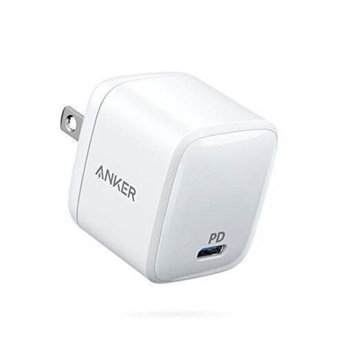Anker PowerPort Atom PD 1 [GaN Technology] Ultra Compact Type-C Wall Charger - White