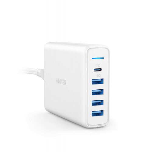 Anker PowerPort Speed PD 5 Wall Charger - White