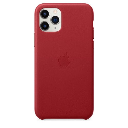 Apple iPhone 11 Pro Leather Case - Product Red