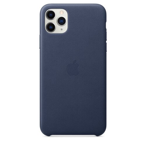 Apple iPhone 11 Pro Max Leather Case - Midnight Blue