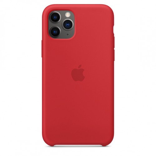 Apple iPhone 11 Pro Silicone Case - Product Red