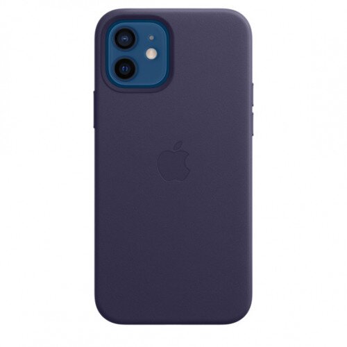 Apple iPhone 12 / 12 Pro Leather Case with MagSafe - Deep Violet