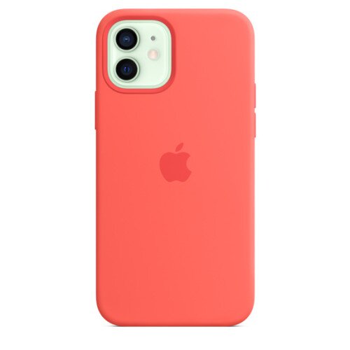 Apple iPhone 12 / 12 Pro Silicone Case with MagSafe - Pink Citrus