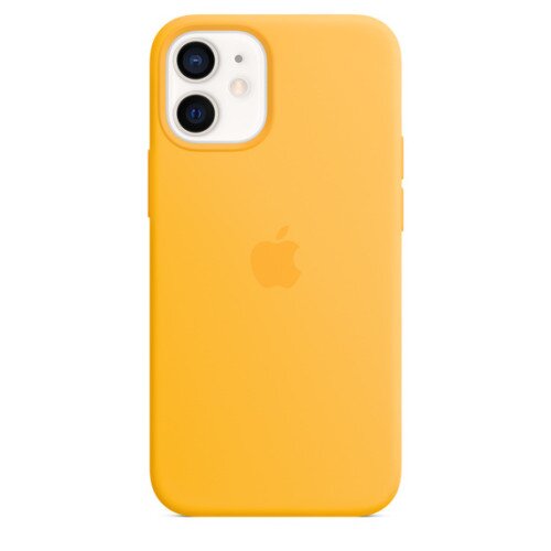 Apple iPhone 12 Mini Silicone Case with MagSafe - Sunflower