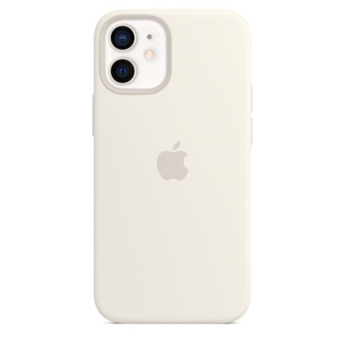Apple iPhone 12 Mini Silicone Case with MagSafe - White