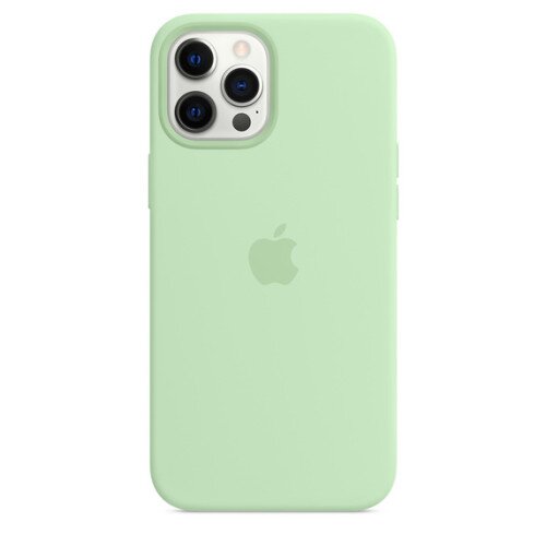 Apple iPhone 12 Pro Max Silicone Case with MagSafe - Pistachio