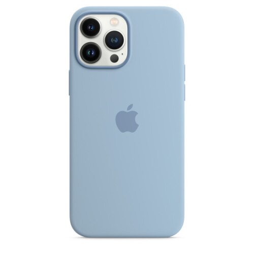 Apple iPhone 13 Pro Max Silicone Case with MagSafe - Blue Fog