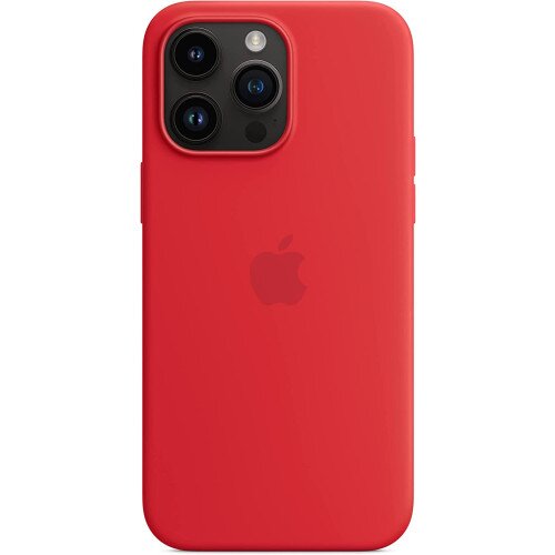 Apple iPhone 14 Pro Max Silicone Case with MagSafe - Product Red