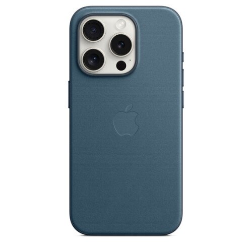 Apple iPhone 15 Pro FineWoven Case with MagSafe - Pacific Blue