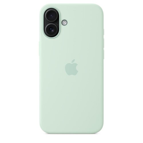 Apple iPhone 16 Plus Silicone Case with MagSafe - Aquamarine