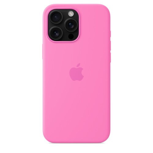 Apple iPhone 16 Pro Max Silicone Case with MagSafe - Peony