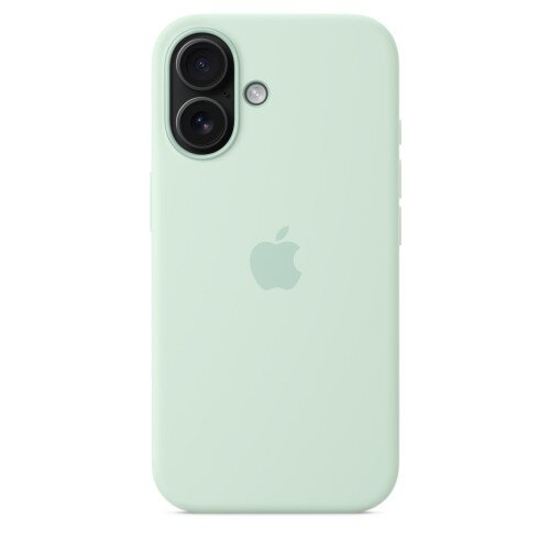 Apple iPhone 16 Silicone Case with MagSafe - Aquamarine