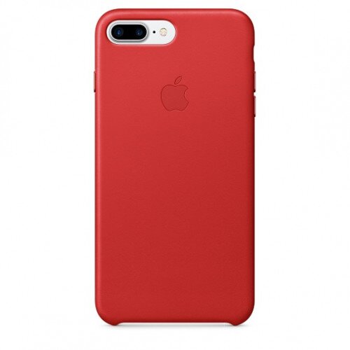 Apple iPhone 7 Plus Leather Case - Red