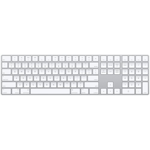 Apple Magic Keyboard with Numeric Keypad - US English - Silver