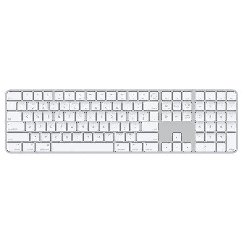 Apple Magic Keyboard with Touch ID and Numeric Keypad - White Keys