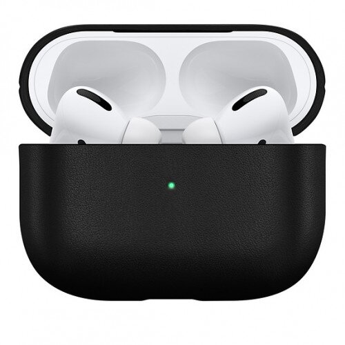 Apple Native Union Leather AirPods Pro Case - Black