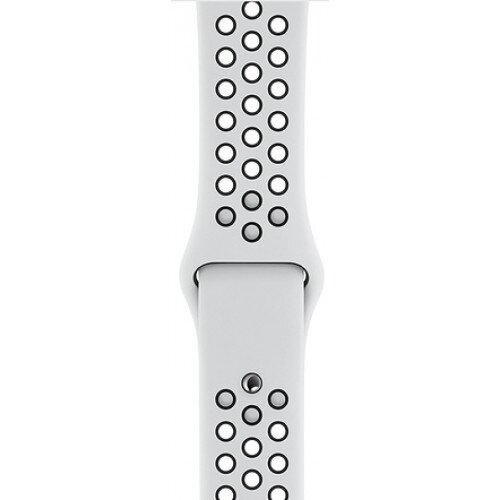 Apple Nike Sport Band - Pure Platinum/Black - 44mm
