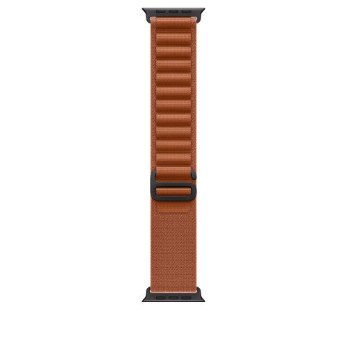 Apple Watch 49mm Alpine Loop - Small - Black Titanium Finish - Terra Cotta