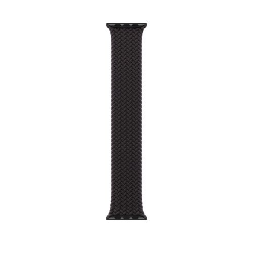 Apple Watch Braided Solo Loop Band - Black - 46mm - Size-6