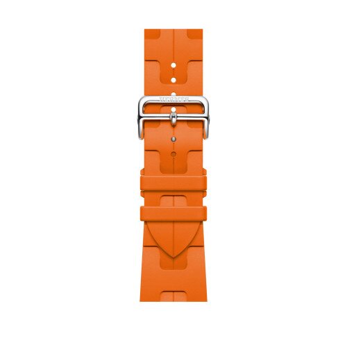 Apple Watch Hermes Kilim Single Tour Band - 45mm - Orange