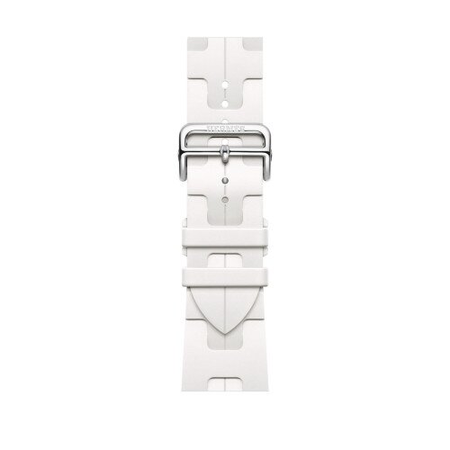 Apple Watch Hermes Kilim Single Tour Band - 46mm - Blanc