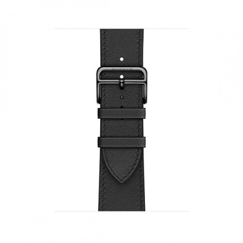 Apple Watch Hermes Swift Leather Single Tour - 40mm - Noir