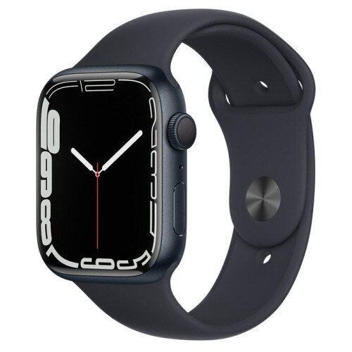 Apple Watch Series 7 Midnight Aluminum Case with Sport Band