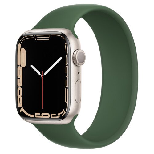Apple Watch Series 7 Starlight Aluminum Case with Solo Loop - Clover - 45mm - 9
