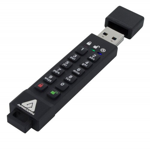 Apricorn Aegis Secure Key 3z USB 3.1 (3.0) Flash Drive - 64GB