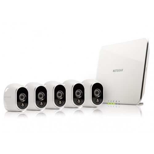 Arlo Smart Security System with 5 Arlo Cameras