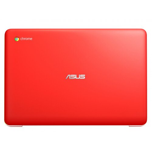 ASUS Chromebook C300SA-DH02 Compact 13.3-Inch Intel Celeron 4GB DDR3 16GB eMMC - Red