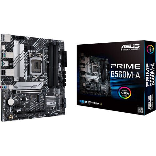 ASUS PRIME B560M-A (LGA 1200) Micro ATX Motherboard