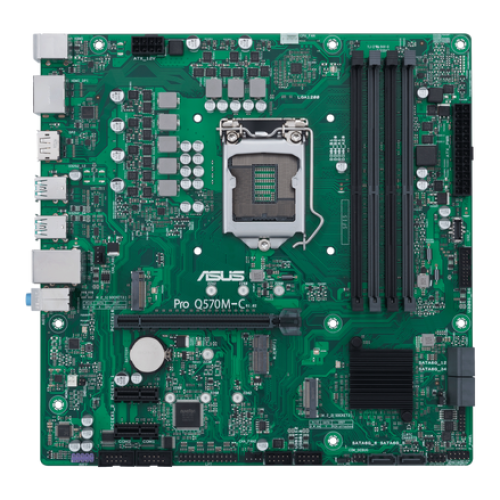 ASUS Pro Q570M-C/CSM Intel LGA 1200 ATX Q570 Business Motherboard