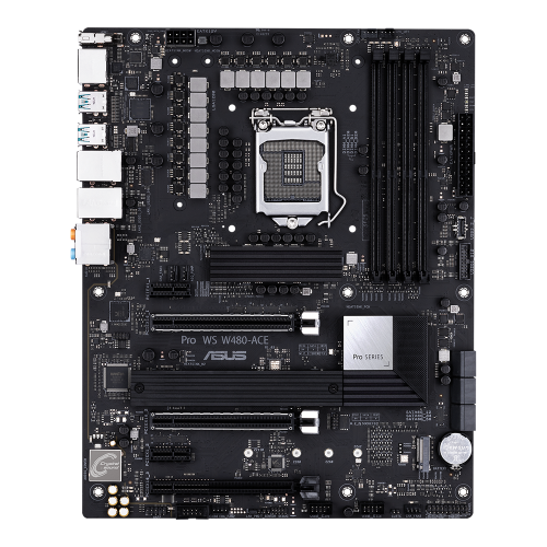 ASUS Pro WS W480-ACE LGA 1200 Intel ATX Workstation Motherboard