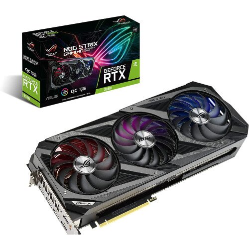 ASUS ROG-STRIX-RTX3080-O10G-V2-GAMING OC Edition Graphics Card