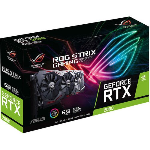ASUS ROG Strix GeForce RTX 2060 Gaming Graphics Card
