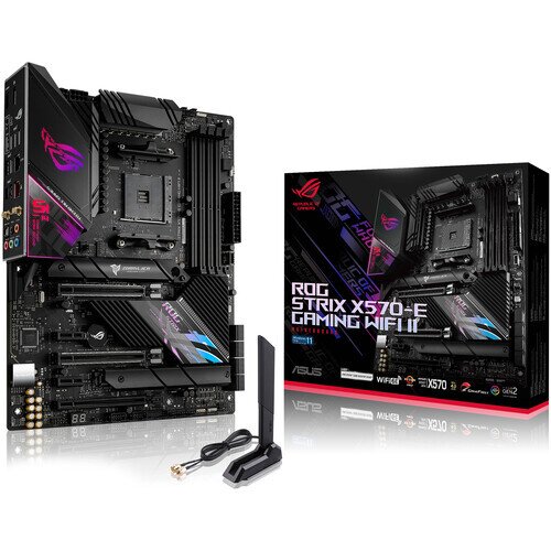 ASUS ROG Strix X570-E Gaming Wi-Fi II AM4 ATX Motherboard