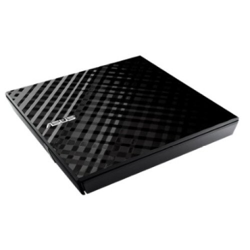 ASUS SDRW-08D2S-U Portable External DVD Burner Optical Disc - Black