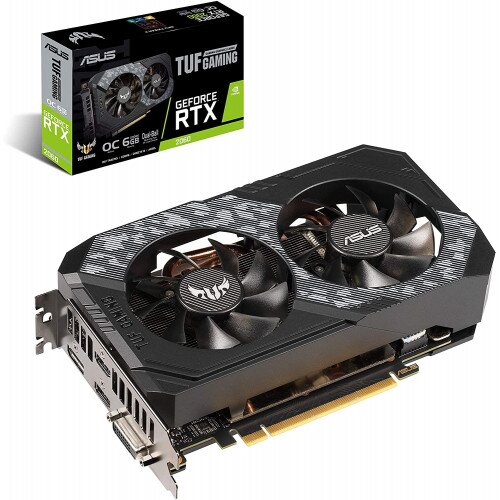 ASUS TUF Gaming GeForce RTX 2060 OC Edition 6GB GDDR6 Graphics Card