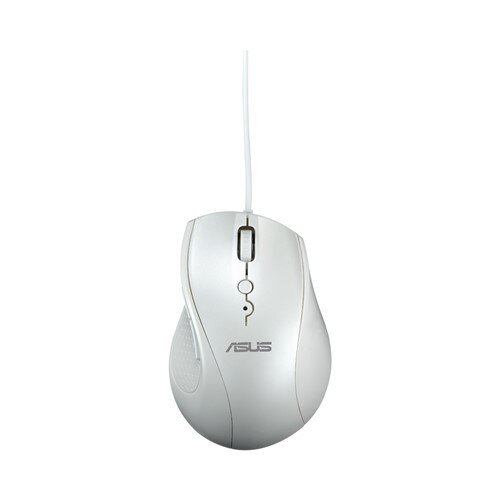 ASUS UT415 1700 dpi USB Wired Optical Mouse - White