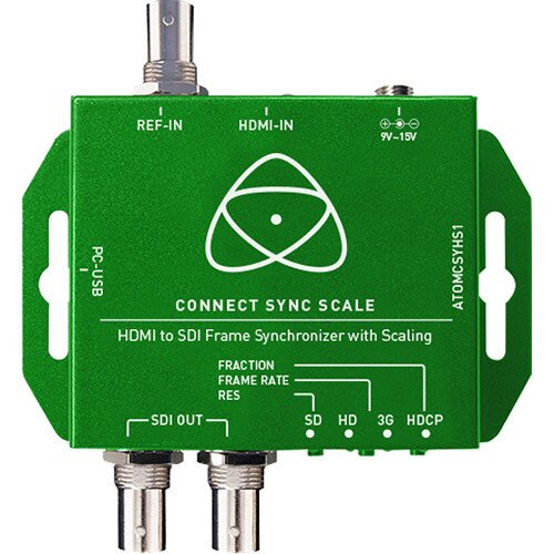 Atomos Connect Convert Sync Scale Split HDMI to SDI/SDI - Genlock
