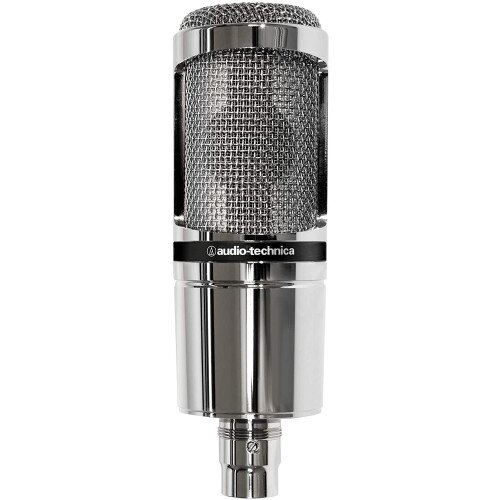 Audio-Technica AT2020 Cardioid Condenser Microphone - Silver