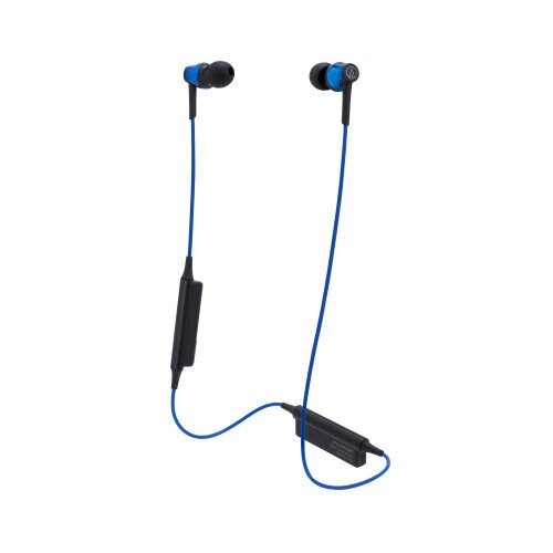 Audio-Technica ATH-CKR35BT Sound Reality Wireless In-Ear Headphones - Blue